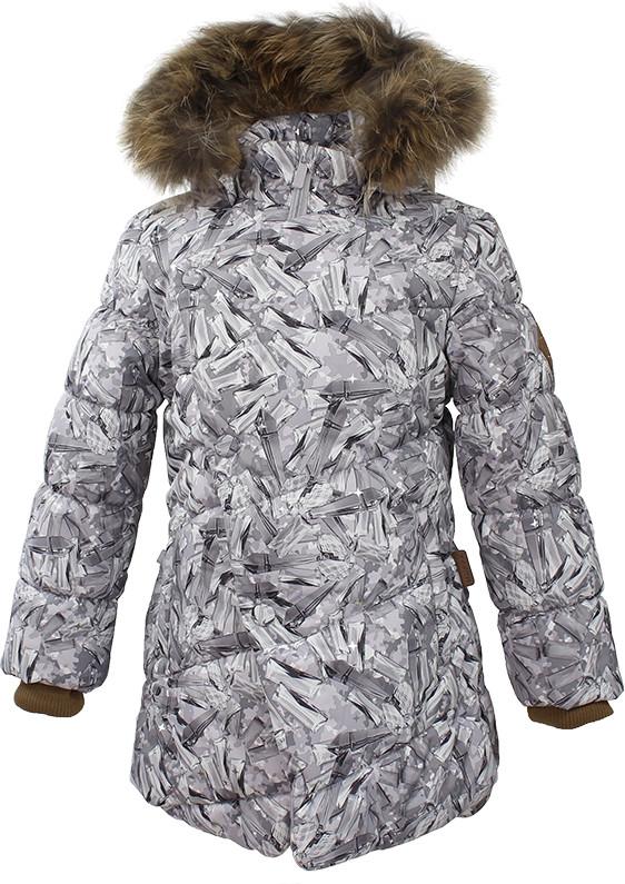 Зимовий термо куртка для дівчинки 5 років, р. 110 ROSA 1 ТМ HUPPA 17910130-71420