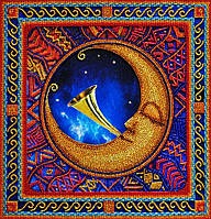 Набір для вишивки бісером ТМ "Картини бісером" Місячні ритми 1 Р-150