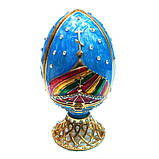 Декоративная шкатулка яйцо для украшений, фото 3