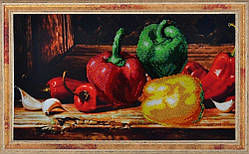 Набор для вышивки бисером ТМ "Картины бисером" Перцы Р-153