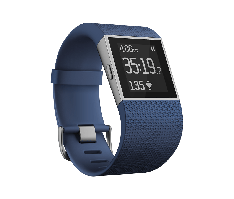Фітнес-браслет Fitbit Surge HR Blue (FB501BUS-EU) (Розмер S)