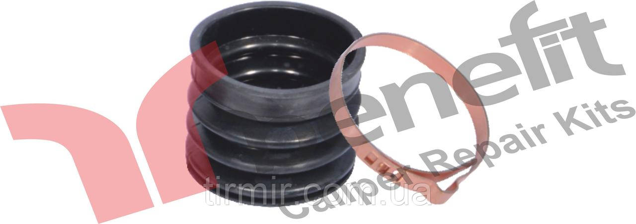 1599 Пильник чорний старий тип супорту Knorr SB5, SB6, SB7, II350470063, 0980102580, фото 1