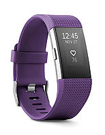 Fitbit Charge 2 HR + Fitness Wristband Plum (Размер L/G) (FB407STEL-EU)