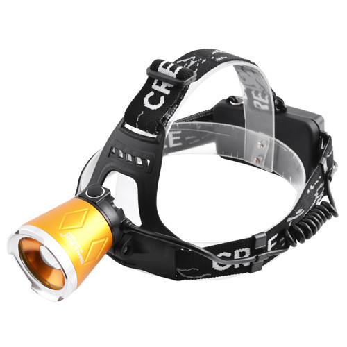 Фонарь налобный ультрафиолетовый + белый свет Small Sun UV5866 XPE Yellow (2_006251), фото 1