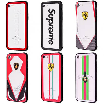 Чохол Transparent case with logo для Apple iPhone 7/8 (6 різновидів) , фото 1