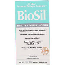 Покращений генератор колагену (30 мл) BioSil by Natural Factors, BioSil