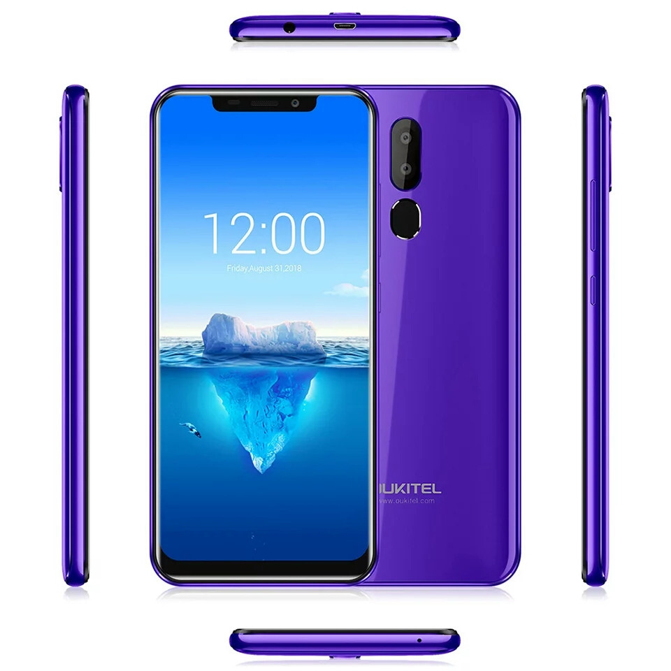 Смартфон Oukitel C12 Pro 4G 6.18 дюймов 2/16Гб 3300мАч +бампер - фото 2 - id-p807342837