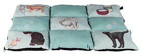 37075 Trixie Blue Patchwork Cat Підстилка, 70х55 см