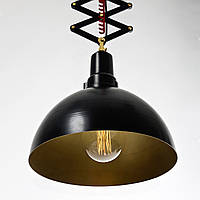 Светильник подвесной купол Loft Steampunk [ Pendant Snippers Black / White ]