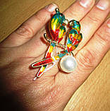 Шикарна брошка- папуги від студії LadyStyle.Biz, фото 2