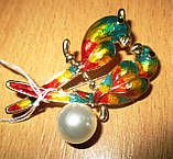 Шикарна брошка- папуги від студії LadyStyle.Biz, фото 9