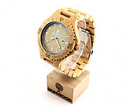 Дерев'яний наручний годинник Maple Classic, фото 4