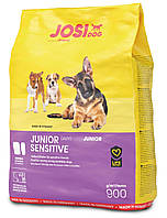 Сухой корм Josera JosiDog Junior Sensitive (ЙозиДог Юниор Сенс) для щенков с чувствительным пищеварением, 900г