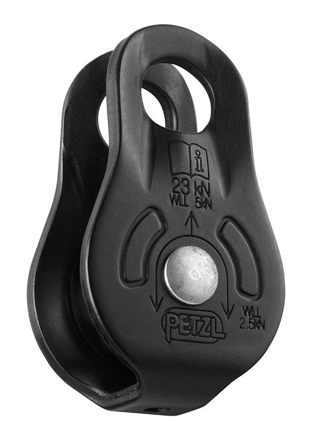 Ролик для альпінізму Petzl Fixe black
