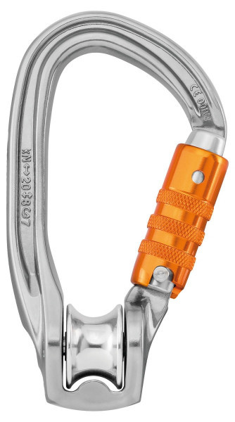Ролик для альпінізму Petzl ROLLCLIP Z Triact-lock