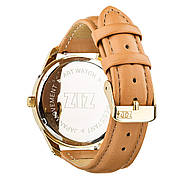 Годинник наручний "Мінімалісм" (карамельно-коричневий — золото) + додатковий ремінець, фото 2