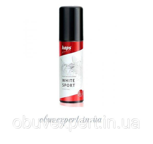 Крем фарба для білої взуття Kaps White Sport 75 ml