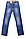 Джинси чоловічі Crown Jeans модель 2790 (DN460), фото 10