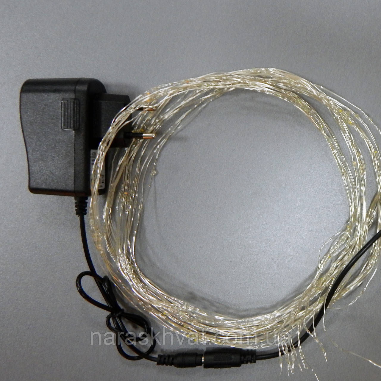 Гірлянда Кінський хвіст Led 240 білий 12 пасом 2 м