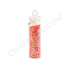 Блискітки круглі Mileo Червоні