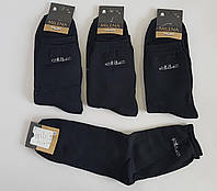 Носки мужские махровые черного цвета (10 пар)