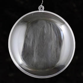 Пластикова форма "Плоска куля", 9 см