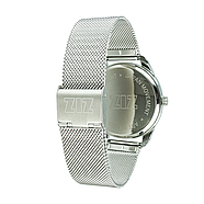 Годинник наручний "Мінімалісм" (сатин сріблястий-металік) + додатковий ремінець, фото 2