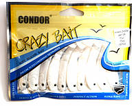 Силикон виброхвост Condor Crazy bait CH3RM, цвет 026, 75мм, 10шт