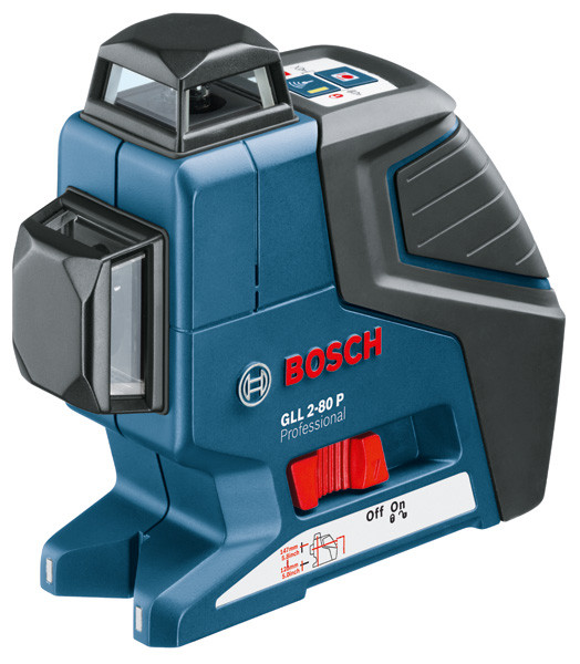 Нивелир лазерный линейный Bosch GLL 2-80 P + Держатель BM 1 - фото 4 - id-p30386989