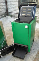 Твердопаливний шахтний котел Максітерм 18 кВт утеплений тривалого горіння