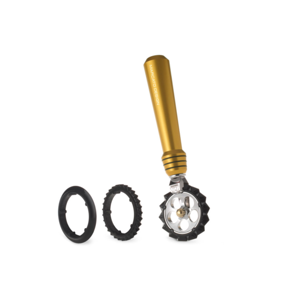 Ніж для нарізки тіста Marcato Pastawheel Gold, фото 1