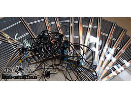 Інфрачервоний обігрів ( комплект з дротом і вилкою ) 0.50 Х 1.75 м