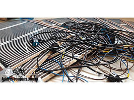 Термоплівка інфрачервона (Обігрів брудера) (Готовий комплект) 0.50 Х 0.25