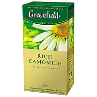 Чай трав'яний RICH CAMOMILE 1,5 м х 25шт., "Greenfield" , пакет