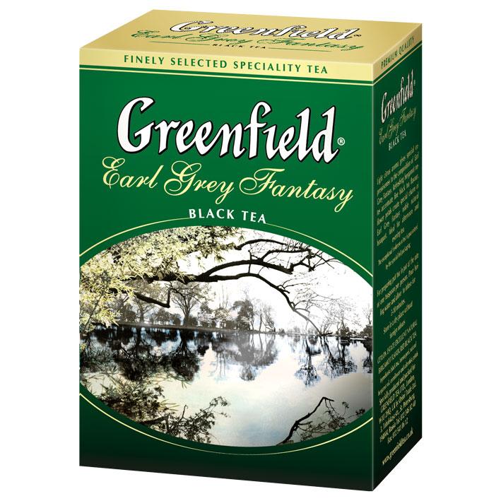 Чай чорний EARL GREY FANTASY 100г, "Greenfield" , лист