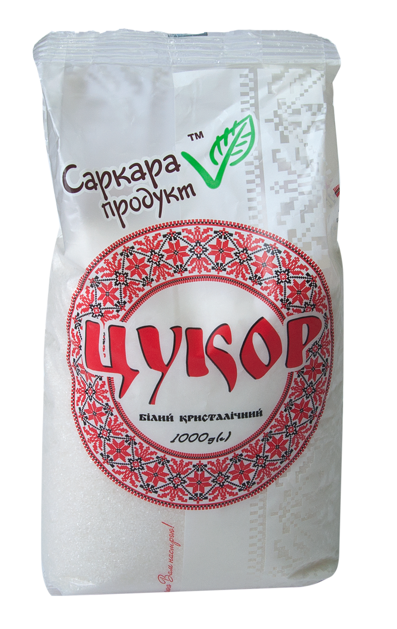 Цукор-пісок фасований, 1кг, пакет