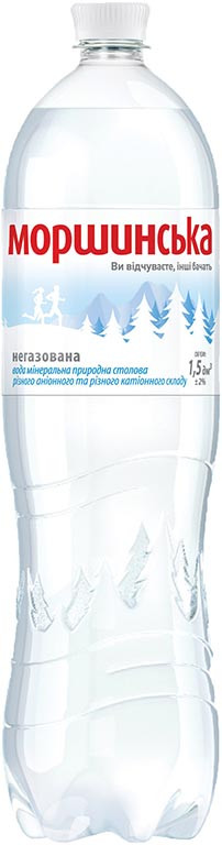 Вода негаз., 1,5 л, "Моршинська", ПЕТ