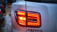 Диодные фонари LED тюнинг оптика Nissan Patrol Y62 хром