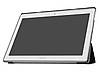 Чохол Primo для планшета Lenovo Tab 4 10 Plus (TB-X704) Slim - Black, фото 3
