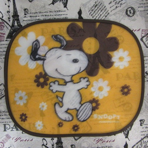 Захисні шторки в автомобіль Snoopy 2шт., фото 1