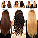 Набір натурального волосся на кліпсах 50 см відтінок No613 160 грамів, фото 4