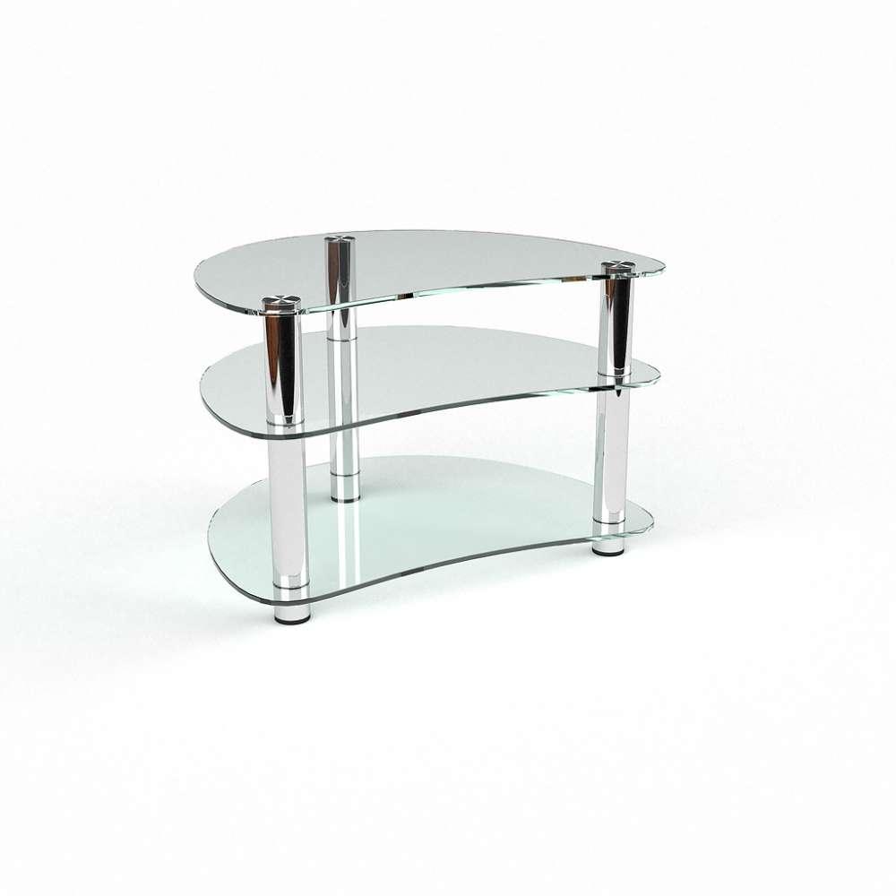 Тумба для ТБ зі скла у вітальню Озера БЦ-Стіл, фото 1