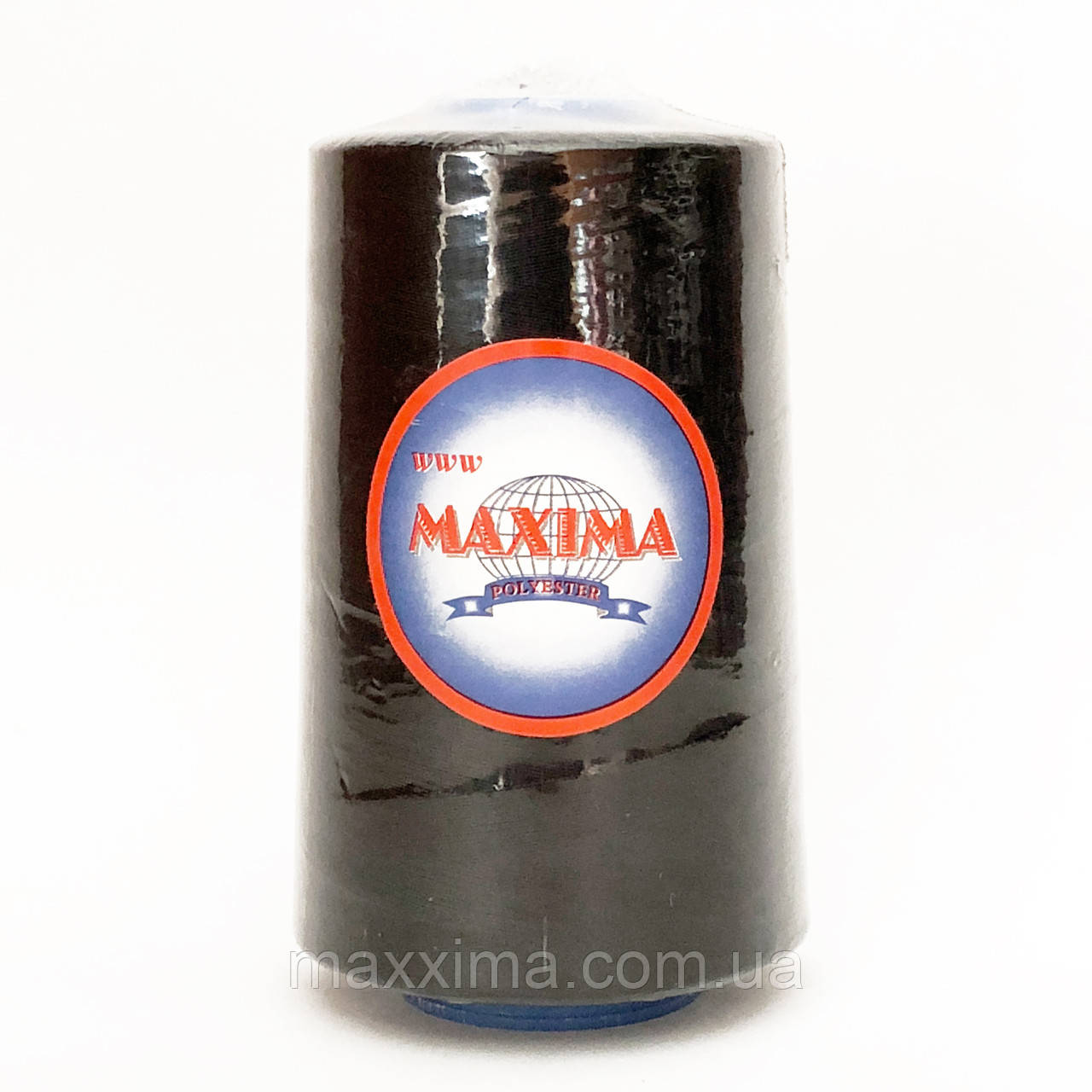 Нитки швейні 40/2 чорні MAXIMA