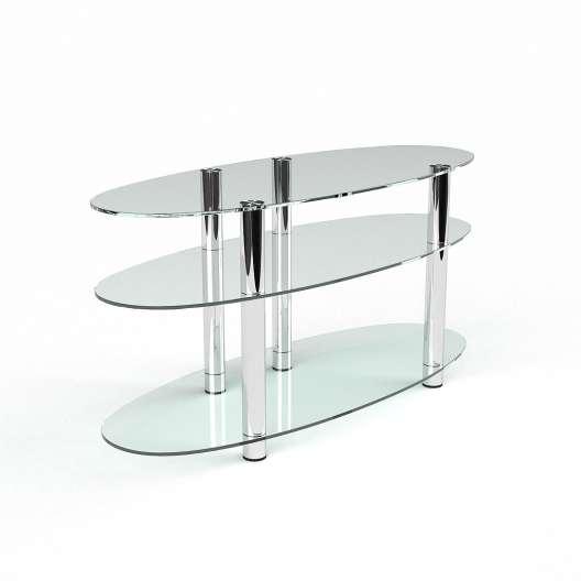 Тумба для ТБ зі скла у вітальню Олео БЦ-Стіл, фото 1