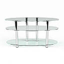 Тумба для ТБ зі скла у вітальню Олео БЦ-Стіл, фото 3