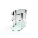 Тумба для ТБ зі скла у вітальню Олео БЦ-Стіл, фото 4