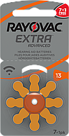 Батарейки для слухових апаратів Rayovac EXTRA 13 (8 шт.)