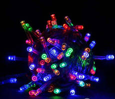 Гірлянда світлодіодна лінза 100-ламп мікс