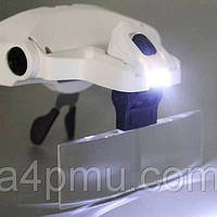 Новинка!!! Увеличительные очки с LED подсветкой (Белые)