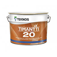Teknos Timantti 20 0,9 л База 3 полуматовая акрилатная краска для стен и потолков